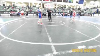 130 lbs 2nd Place - Luke Black, Vinita Kids Wrestling vs Jax Kelly, Idaho Gold