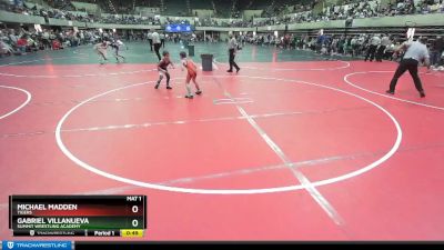 60 lbs Cons. Round 3 - Michael Madden, Tigers vs Gabriel Villanueva, Summit Wrestling Academy