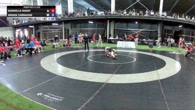 115 lbs Gabrielle Ruedy, New Jersey vs Ariana Carnahan, Maryland
