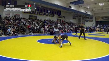129 lbs Semifinal - Siraj Sidhu, Clovis North vs Ignacio Villasenor, Stillwater (OK)