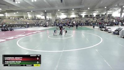 45 lbs Champ. Round 1 - Theodore Nuar, Rabbit Wrestling Club vs Cameron Arnott, Seymour Youth Wrestling