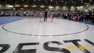 73 lbs Semifinal - Samantha Jordan, Nevada Elite vs Olivia Hernandez, Mat Sense