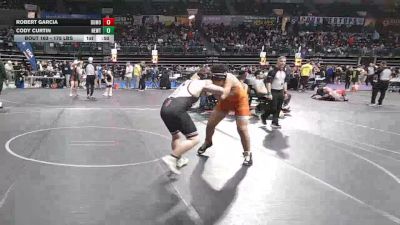 175 lbs Round Of 32 - Robert Garcia, Dumont Rec. Wrestling vs Cody Curtin, Newton