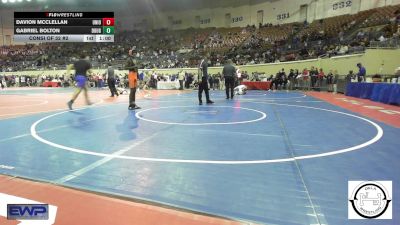 101 lbs Consi Of 32 #2 - Davion McClellan, Union JH vs Gabriel Bolton, Douglass Wrestling