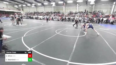 130 lbs Quarterfinal - Cash Silva, Durango WC vs Conner Beanland, Dove Creek