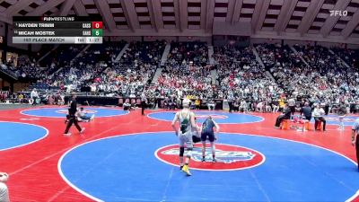 106-4A 1st Place Match - Hayden Trimm, Cass vs Micah Mostek, Eastside Hs