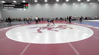 120 lbs Consi Of 64 #1 - Ryker Winward, UT vs Ethan Bryant, NY