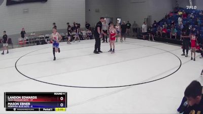 74 lbs Round 4 (6 Team) - Cooper Fehringer, Nebraska Blue Boys vs Kasen Karl, Team Missouri Boys