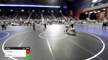 116 lbs Final - Cole Wright, Cody WC vs Brodey Wilcox, Natrona Colts WC