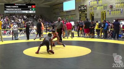 76 lbs 7th Place Match - Pablo Garcia, Woodlake Valley Middle School vs Preston Dacoco, Vasky Bros