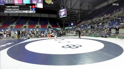 115 lbs Cons. Sub-semis - Libby Roberts, WA vs Isabel Kaplan, IN