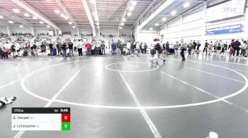 170 lbs Consi Of 16 #2 - Griffin Harper, GA vs Jack Lincicome, OH