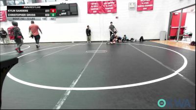 73 lbs 3rd Place - Christopher Gross, Redskins Wrestling Club vs Kylin Sanders, Standfast