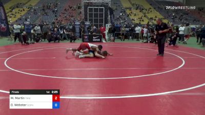 86 kg Final - Myles Martin, TMWC/Scarlet Knight RTC vs Owen Webster, Gopher Wrestling Club - RTC