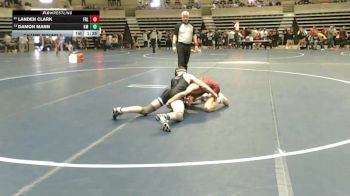 107 Championship Bracket Champ. Round 2 - Damon Mann, Kasson-Mantorville vs Landen Clark, Forest Lake