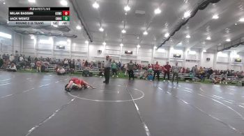 64 lbs Round 2 (8 Team) - Milan Bassiri, Capital City WC vs Jack Wentz, Contenders WA Green