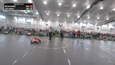 64 lbs Round 2 (8 Team) - Milan Bassiri, Capital City WC vs Jack Wentz, Contenders WA Green
