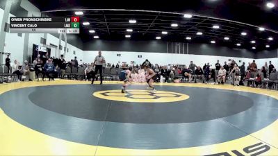 65 lbs Round 4 - Owen Pronschinske, LAW/Crass vs Vincent Calo, Lake Wrestling Club