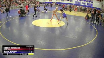 106 lbs Quarterfinal - Keegan Jefferson, Sweet Home vs Elijah Borrayo, Salem Elite Mat Club