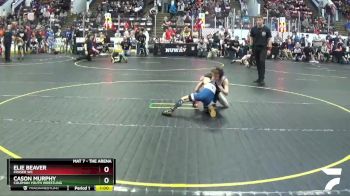 55 lbs Cons. Round 2 - Elie Beaver, Fraser WC vs Cason Murphy, Coleman Youth Wrestling