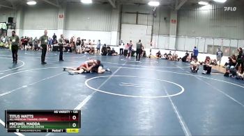 125 lbs Cons. Round 4 - Michael Madda, Level Up Wrestling Center vs Titus Watts, All American Training Center