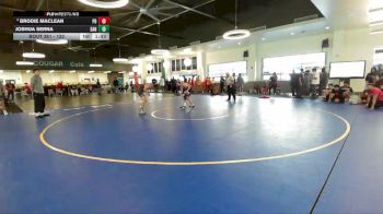 120 lbs Quarterfinal - Brodie Maclean, Palm Desert vs Joshua Serna, Santiago Corona