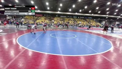 148 lbs Cons. Semi - Nichole Sumare, Wyoming vs Winry Yaggie, Yankton Bucks