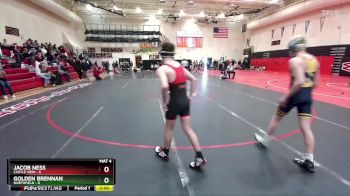 120 lbs Round 2 (4 Team) - Jacob Ness, Castle View vs Golden Brennan, Northfield
