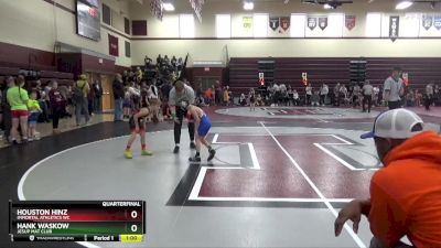 SPW-13 lbs Quarterfinal - Houston Hinz, Immortal Athletics WC vs Hank Waskow, Jesup Mat Club