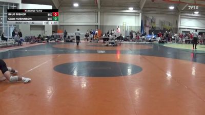 157 lbs Cons. Round 4 - Blue Bishop, McKendree vs Cale Hoskinson, McKendree