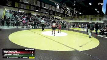 108 lbs Quarterfinal - Jeremiah Zuniga, Socal Grappling Wrestling Club vs Isaac Barrera, Central Coast Most Wanted