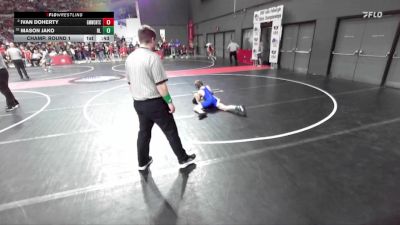97 lbs Champ. Round 1 - Mason Jako, Rice Lake vs Ivan Doherty, Gold Medal Wrestling Club/Team Nazar Training Center