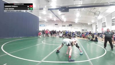 126 lbs Consi Of 8 #2 - Andrew Kimball, MD vs Liam Snook, PA