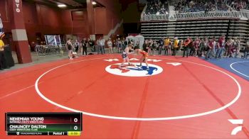 97 lbs Cons. Round 2 - Chauncey Dalton, Cody Wrestling Club vs Nehemiah Young, Natrona Colts Wrestling