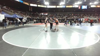 170 lbs Cons. Round 6 - Zoey Braun, Post Falls vs Clarion Fager, Corner Canyon