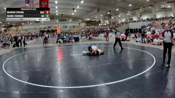 120 lbs Semis & 1st Wb (8 Team) - Mark Taddeo, Summit High School vs Mason Crane, Knoxville Halls High School