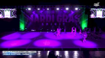 Rogue Allstars - Karma [2026 L3 Senior Coed - D2 Day 1] 2026 Mardi Gras Grand Nationals