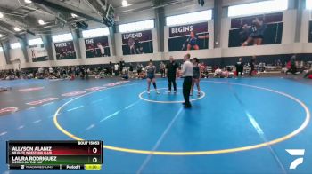 152 lbs Semifinal - Laura Rodriguez, Sisters On The Mat vs Allyson Alaniz, NB Elite Wrestling Club