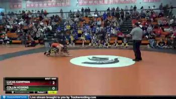 170 lbs Quarterfinal - Collin Hoskins, Center Point-Urbana vs Lucas Kampman, Solon
