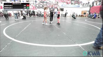 55 lbs Rr Rnd 1 - Reagan Leforce, Redskins Wrestling Club vs Addilynn Quintero, Redskins Wrestling Club