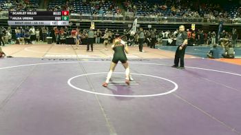 5A 105 lbs Cons. Round 2 - Scarlet Hillis, Melissa vs Hilda Urena, El Paso Irvin