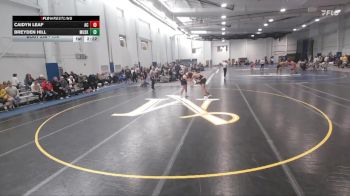174 lbs Cons. Round 4 - Caidyn Leaf, Albright College vs Breyden Hill, Muskingum