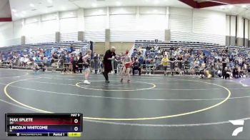 86 lbs Cons. Round 2 - Max Splete, OH vs Lincoln Whitcome, IA