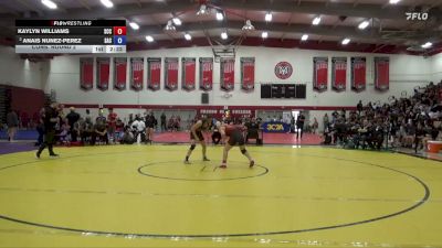 138 lbs Cons. Round 2 - Anais Nunez-Perez, Santa Ana College vs Kaylyn Williams, Sacramento City College