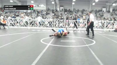 126 lbs Consi Of 64 #1 - Luke Gray, SC vs John Winkler, VA