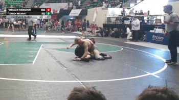 6A 157 lbs 1st Place Match - Declan Hamilton, Hazel Green HS vs Talan Mcnutt, Pell City