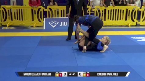 Kimberly Dawn Jones vs Morgan Elizabeth Sargeant 2025 Pan IBJJF Jiu-Jitsu No-Gi Championship
