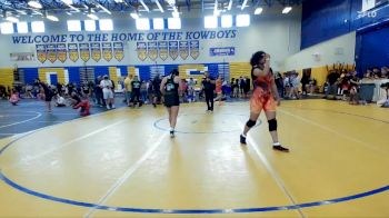 140 lbs Quarterfinal - Lillian Straessley, Viera Hammers vs Celyanise Hamilton, Attack