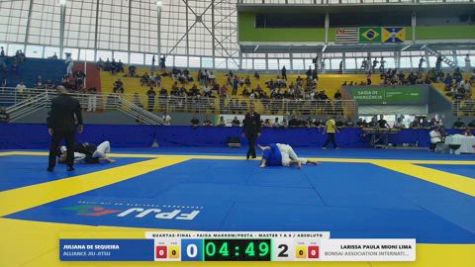 LARISSA PAULA vs JULIANA DE SEQUEIRA 2026 FPJJ Circuito Paulista GI Etapa 3