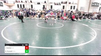 190 lbs Round Of 16 - Isaac Sydnor, Catholic Memorial vs Brian Russell, Plymouth North